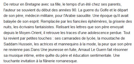  Une jeunesse en fuite 