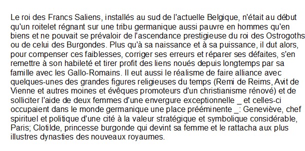 Clovis, de Michel Rouche