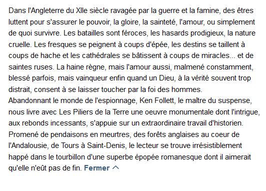 pillers de la terre