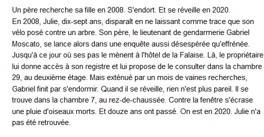 Il était deux fois Franck Thilliez