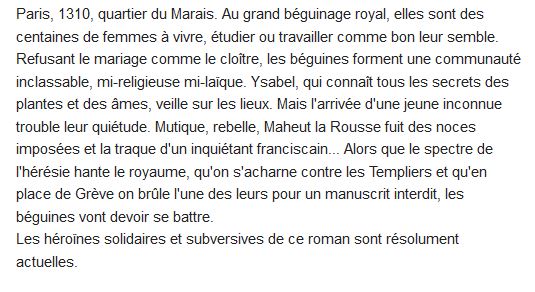  La nuit des béguines 