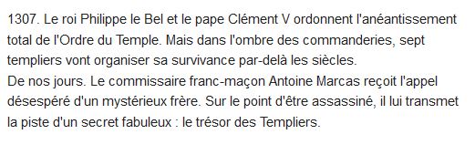  Le septième templier 