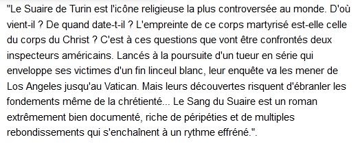 Le sang du Suaire, Christer Sam