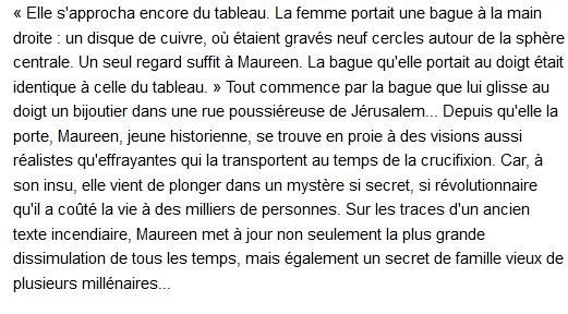 Marie-Madeleine le livre de l'Elue, Kathleen McGowan