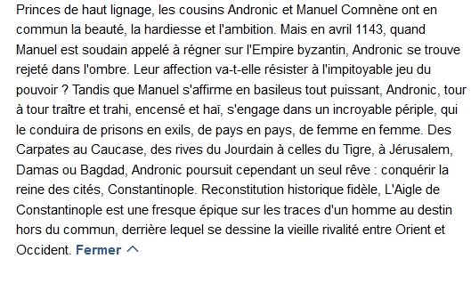 L'Aigle de Constantinople, Marina Dédéyan