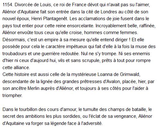  Aliénor, Tome 1 Le règne des lions 