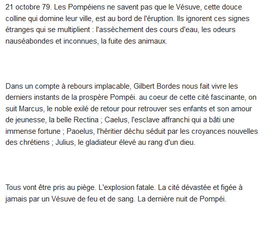  La dernière nuit de Pompéi 