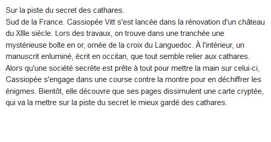  Le manuscrit cathare 