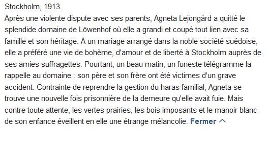  Les héritières de Löwenhof : le choix d'Agneta 