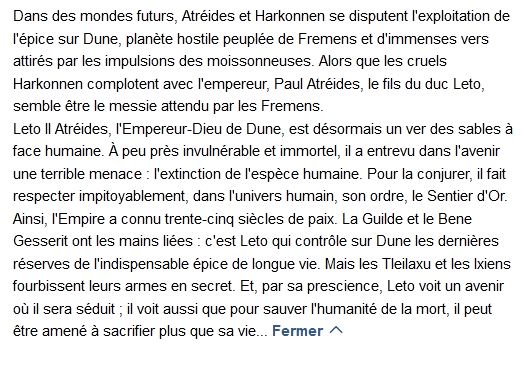  Dune - Tome 4 - L'Empereur-Dieu de Dune (4) Frank Herbert 