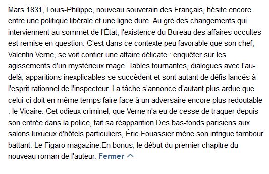 Le Bureau des affaires occultes t2