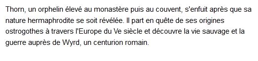  L'empire barbare Tome 1 ; Thorn le prédateur 