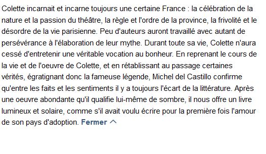 colette biographie