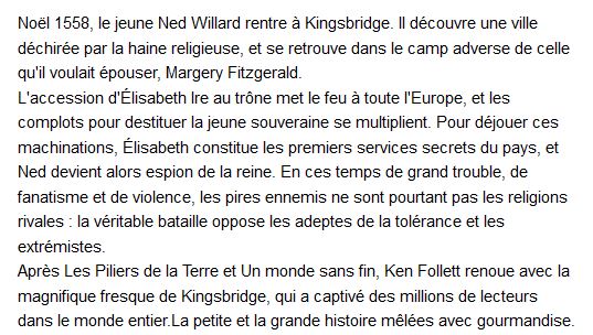 ken follet livre