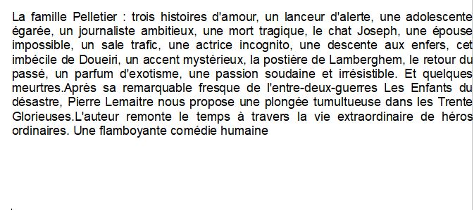 lemaitre roman 2023