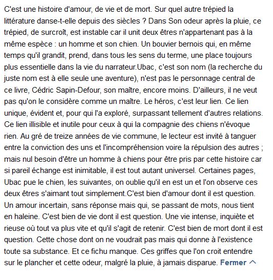 pluie