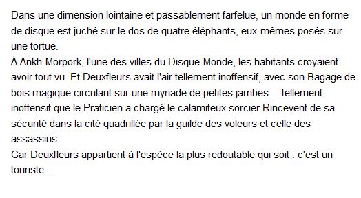  Les Annales du Disque-Monde De Terry Pratchett 