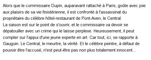 Un été à Pont-Aven, Jean-Luc Bannalec