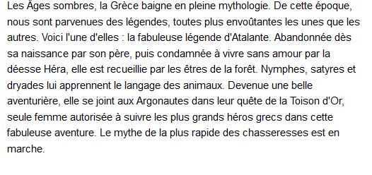  Atalante - la légende Tome 1 : le pacte 