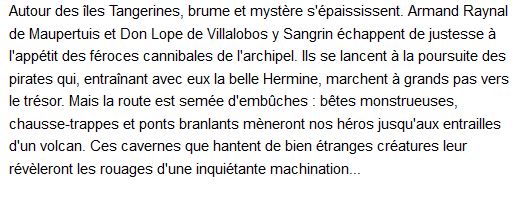  De cape et de crocs Tome 4 : le mystère de l'île étrange 