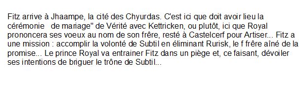 L'assassin royal Tome 3 Kettricken