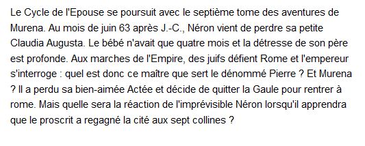  Murena Tome 7 : vie de feux 