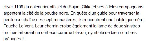 Okko Tome 3 : le cycle de la terre Tome 1 