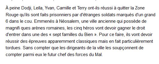Seuls Tome 8 les arènes