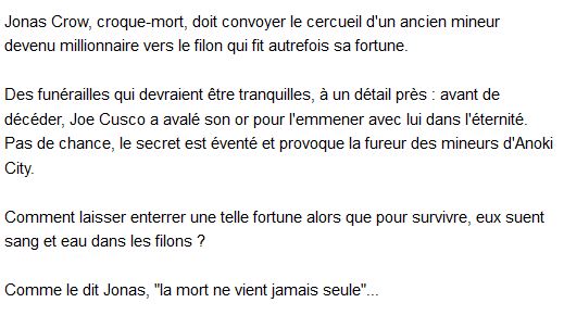  Undertaker Tome 1 : le mangeur d'or 