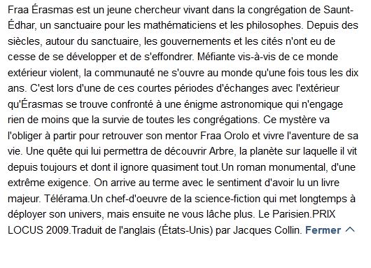 Anatèm, Tome 2 SF