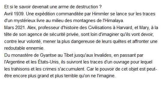 Aranéa le Neuvième livre , Alexandre Murat