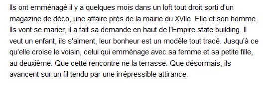  On ne meurt pas d'amour , Géraldine Dalban-Moreynas 