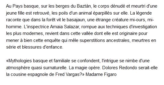  Le gardien invisible, Dolores Redondo 
