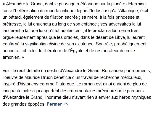  Alexandre le Grand, Maurice Druon 