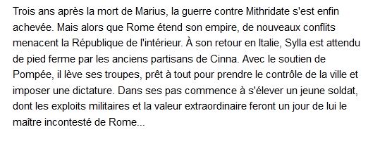 Les maîtres de Rome Tome 3 Le Favori des dieux