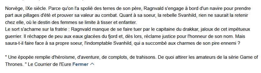 La saga des Vikings - Tome 1, Linnéa Hartsuyker