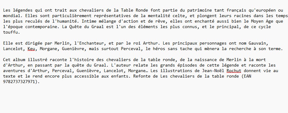 Les Chevaliers de la table ronde, Maud Ovazza