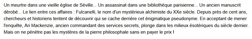 Le mystère Fulcanelli Henri Loevenbruck 
