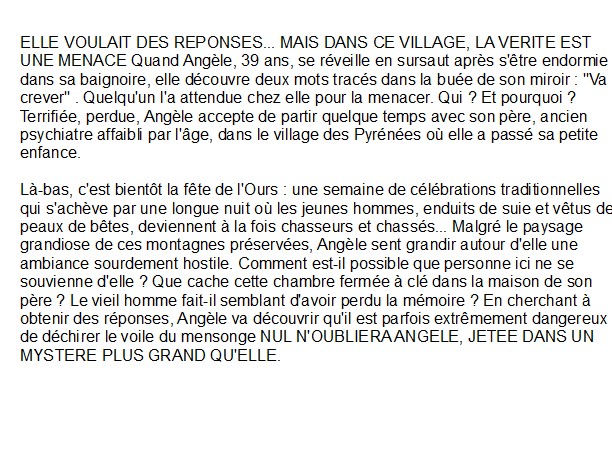 La Nuit de l'ours, Alexandra Julhiet