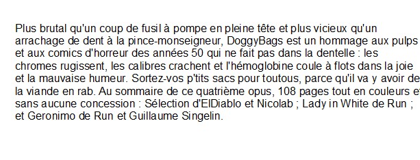 Doggybags - Tome 04, El Diablo, Nicolab, Run