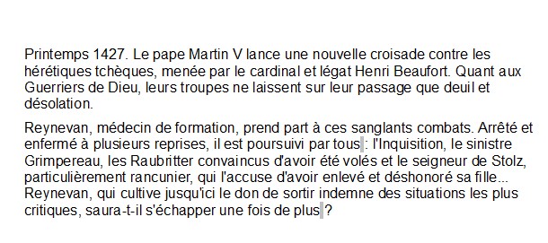 La Trilogie Hussite - Tome 2 Les guerriers de Dieu, Andrzej Sapkowski