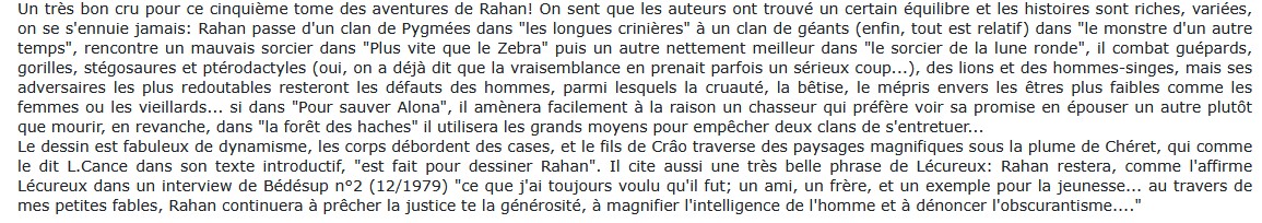 Tout Rahan - Tome 5 , André Chéret et Roger Lécureux