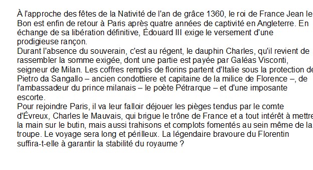 la rançon du roi Jean, Jean d'Aillon